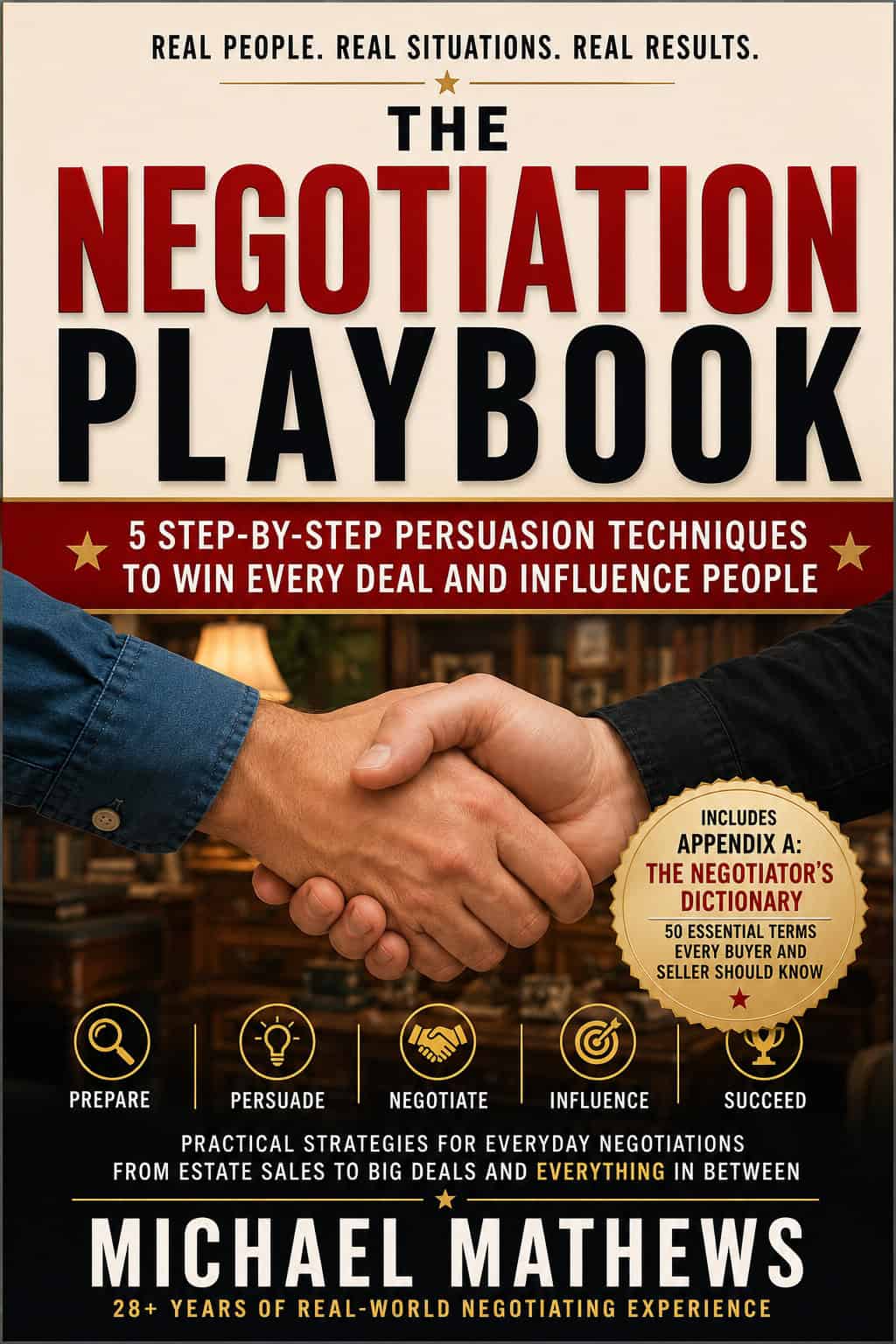 The Negotiation Playbook by Michael Mathews, Texas Birder Press