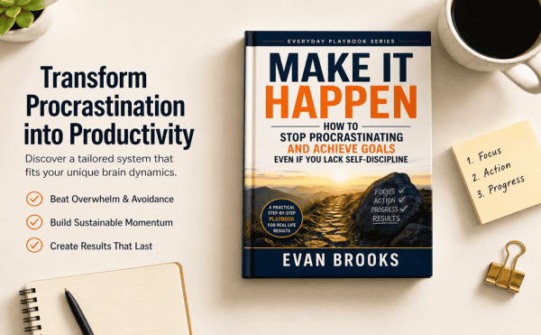 aplus-cover-spotlight-1786564023998 Make It Happen Playbook: How to Stop Procrastinating and Achieve Goals Even If Y